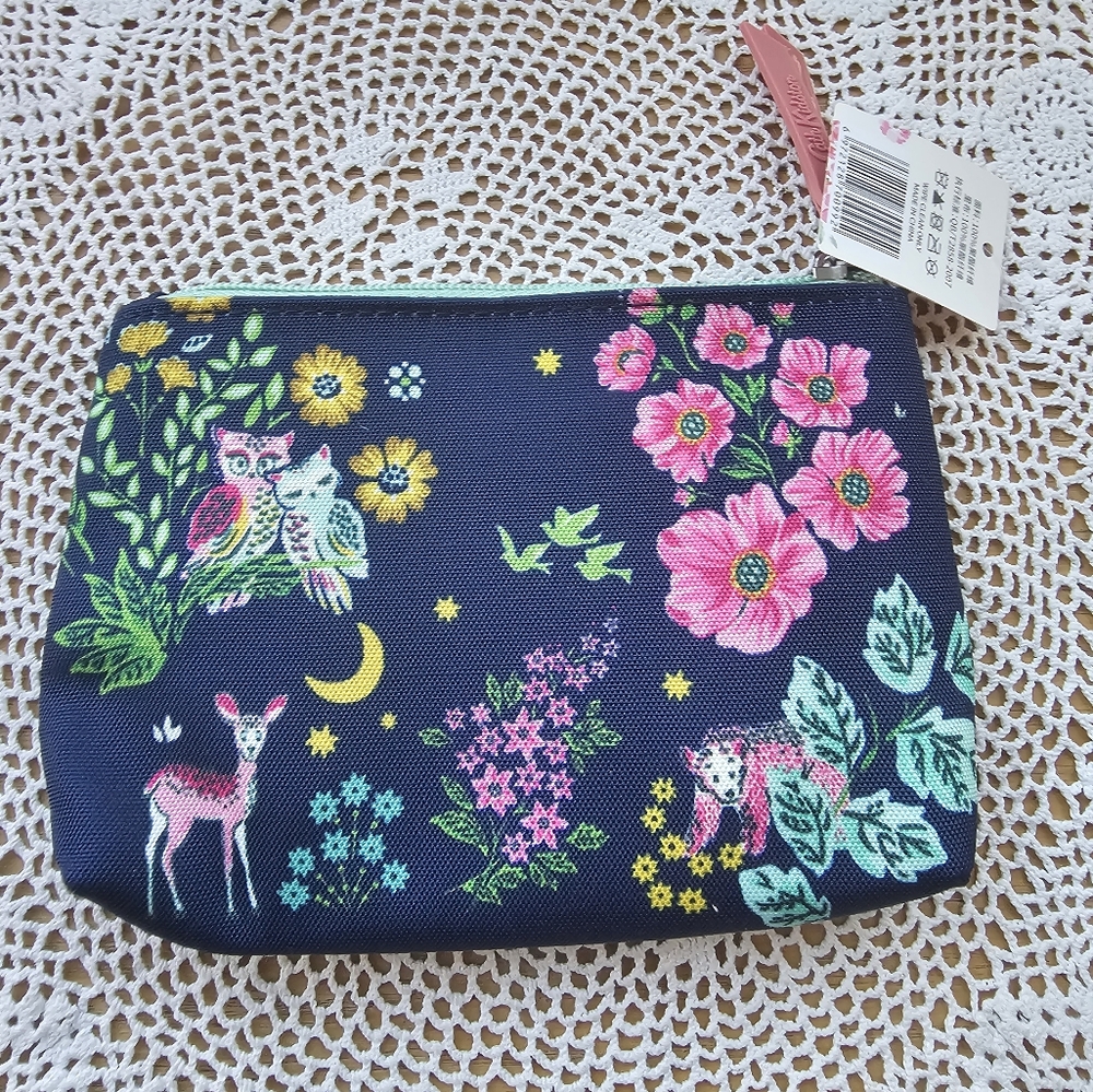Cath Kidston Magical Woodland Voyage Travel Toiletry Make-Up Bag New - Picture 2 of 8